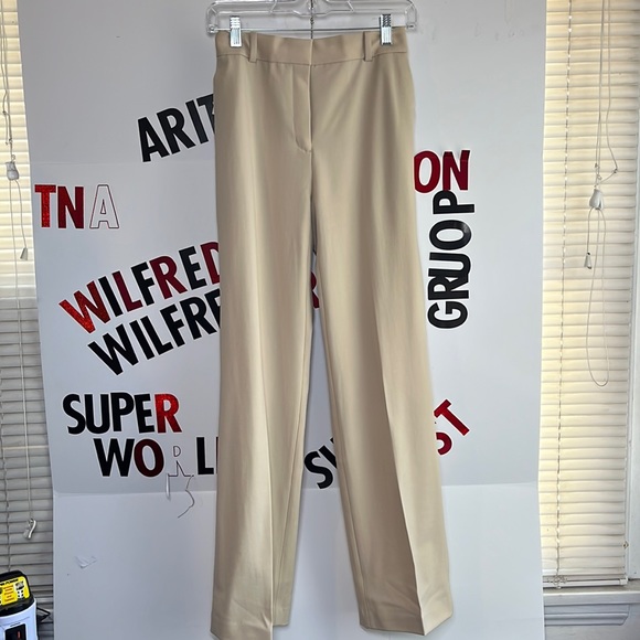 Babaton Pants - Aritzia color cream Agency Pant